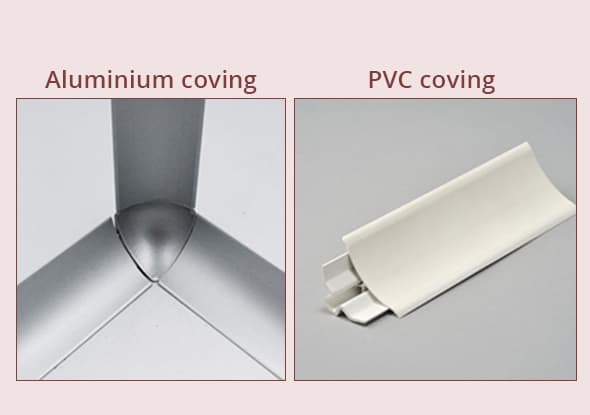 PVC & Aluminium Coving